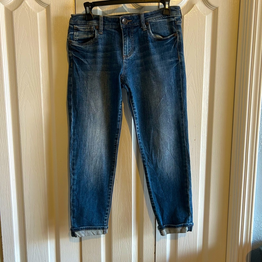 Kut from the Kloth Medium Wash Crop Jeans Women’s Sz 2
